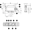 SICK LL3 Series Cable for Use with W160 Series, RoHS Compliant Standard LL3-TB01