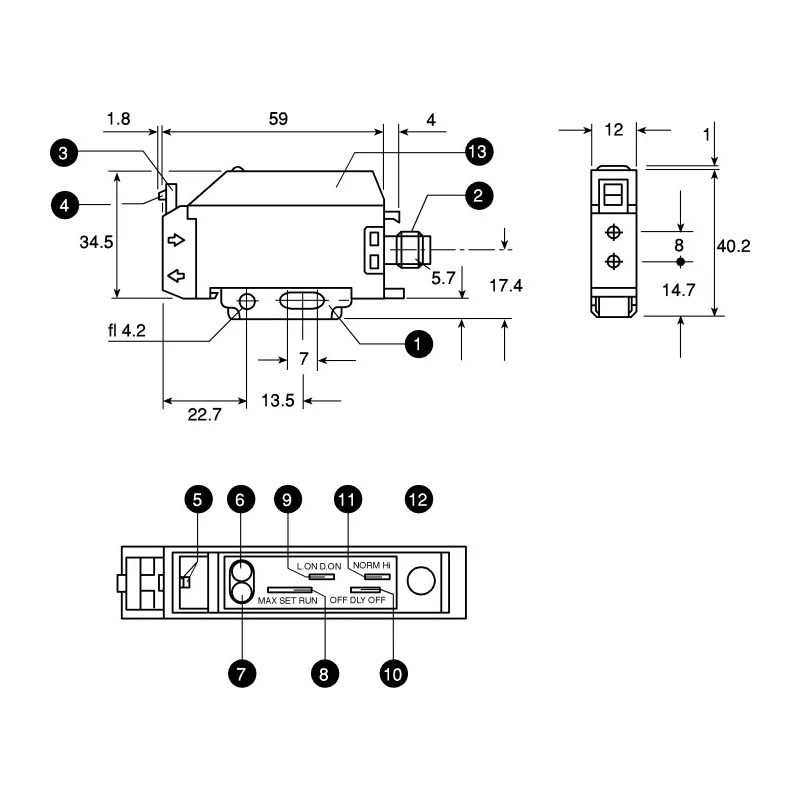 SICK LL3 Series Cable for Use with W160 Series, RoHS Compliant Standard LL3-TB01