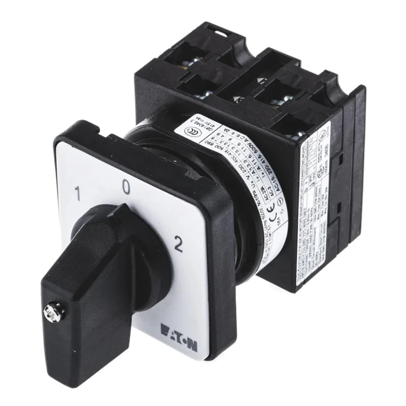 Eaton Cam Switch 3 Position 60°, Toggle Actuator 20A, 690V AC, IP65, Flush Mount 78627325 T0-2-8211/E/EZ-P1(RS257-9564)