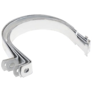 Unistrut Hot Dip Galvanised Stainless Steel Pipe Clamp 32mm Width, 14mm Fixing Hole Diameter, 204mm Length SS 2 M