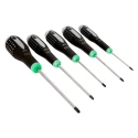 Bahco Torx Standard Screwdriver Set 5-Piece, Tip Sizes T10 T15 T20 T25 T30, Hand Tools BE-9885