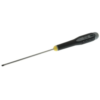 Bahco Standard Screwdriver with 125 mm Alloy Steel Blade, 247 mm Overall Length BE-8220