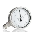 RS PRO 100 mm G 1/2 Pressure Gauge 3 bar Stainless Steel Case Bottom Entry Accuracy ±1 % 60°C Max Operating 258-2324