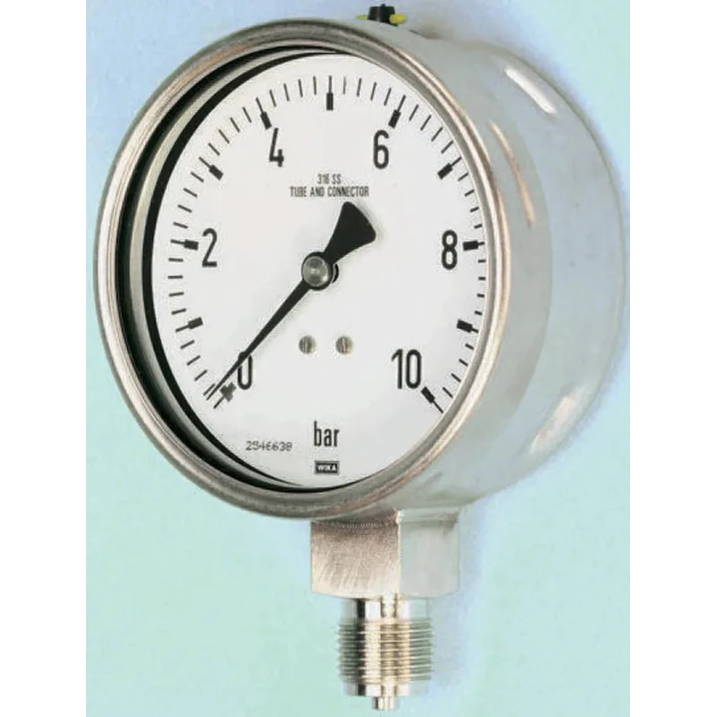 RS PRO 100 mm Stainless Steel Bottom Entry Pressure Gauge G 1/2, 2.5 bar 258-2346