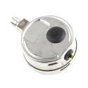 RS PRO 100 mm G 1/2 Stainless Steel Pressure Gauge, 6 bar, Bottom Entry, ±1% Accuracy 258-2368