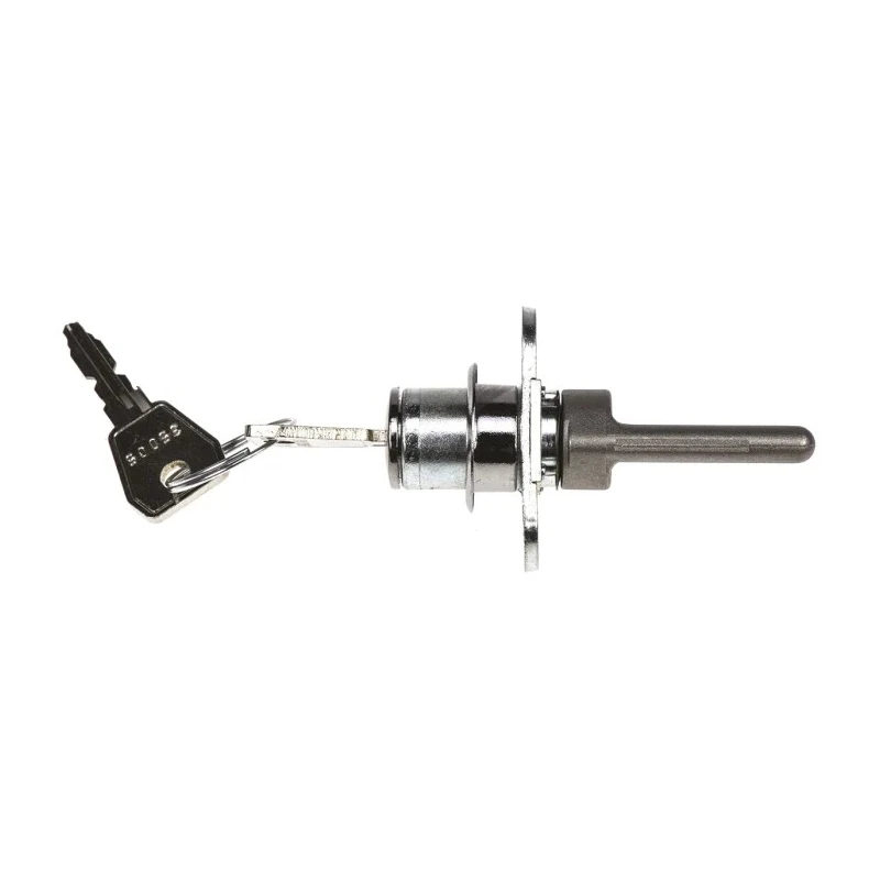 Euro-Locks a Lowe & Fletcher group Company Pedestal Lock Chrome Finish Key Unlock 22 mm Panel-to-Tongue Depth 17 mm 5641532