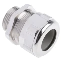 ABB Metallic Nickel Plated Brass Cable Gland M25 Thread, 17 mm - 20 mm Cable Diameter Range, IP68 Rated 264-7415