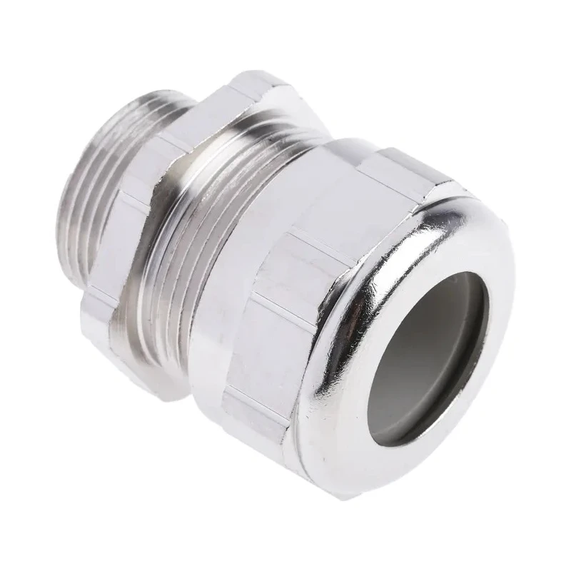 ABB Metallic Nickel Plated Brass Cable Gland M25 Thread, 17 mm - 20 mm Cable Diameter Range, IP68 Rated 264-7415
