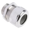 ABB Metallic Nickel Plated Brass Cable Gland M25 Thread, 17 mm - 20 mm Cable Diameter Range, IP68 Rated 264-7415