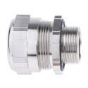 ABB Metallic Nickel Plated Brass Cable Gland M25 Thread, 17 mm - 20 mm Cable Diameter Range, IP68 Rated 264-7415