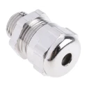 ABB Metallic Nickel Plated Brass Cable Gland M16 Thread, 4 mm - 6 mm Cable Diameter, IP68 Rated 265-2940