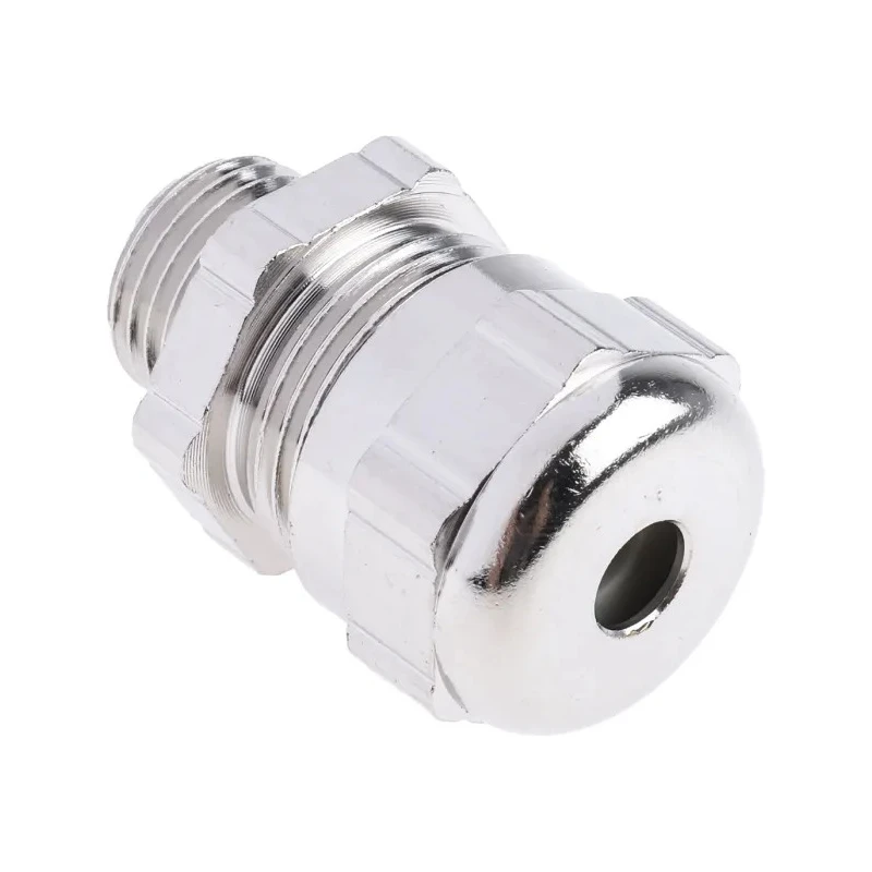 ABB Metallic Nickel Plated Brass Cable Gland M16 Thread, 4 mm - 6 mm Cable Diameter, IP68 Rated 265-2940