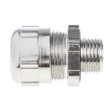 ABB Metallic Nickel Plated Brass Cable Gland M16 Thread, 4 mm - 6 mm Cable Diameter, IP68 Rated 265-2940