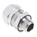 ABB Metallic Nickel Plated Brass Cable Gland M16 Thread, 4 mm - 6 mm Cable Diameter, IP68 Rated 265-2940