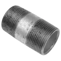 RS PRO Galvanised Malleable Iron Fitting Nipple Male 1-1/4 in to Male 1-1/4 in 257-8038