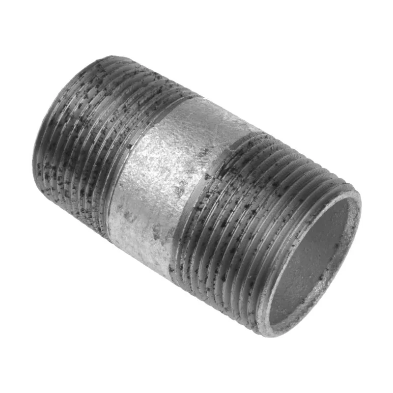 RS PRO Galvanised Malleable Iron Fitting Nipple Male 1-1/4 in to Male 1-1/4 in 257-8038