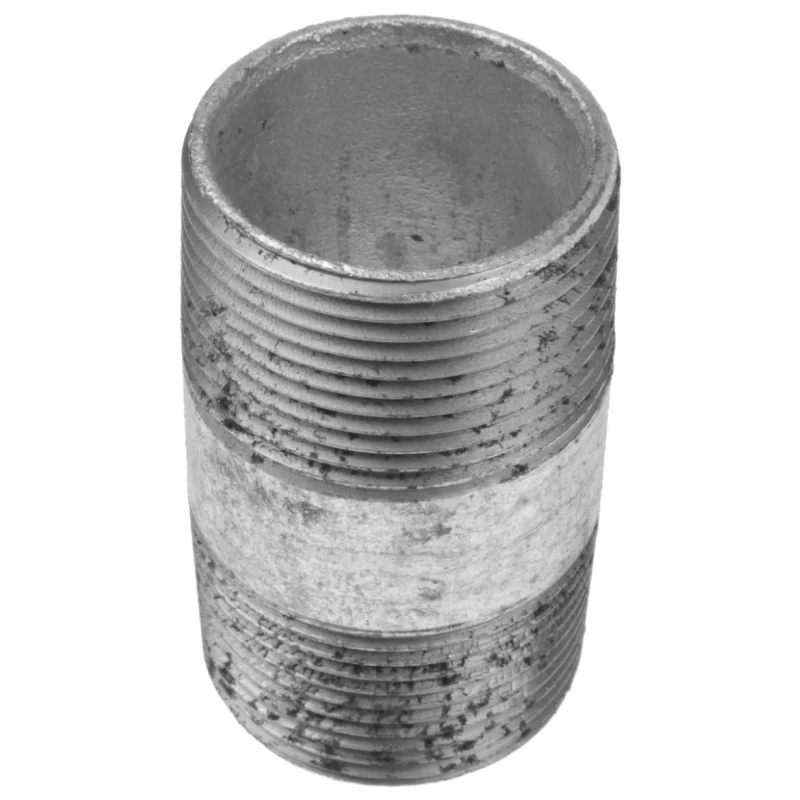 RS PRO Galvanised Malleable Iron Fitting Nipple Male 1-1/4 in to Male 1-1/4 in 257-8038