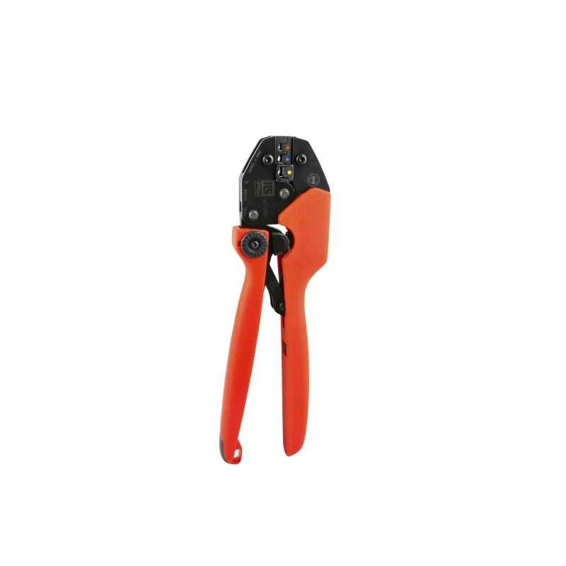 RS PRO Ergonomic Hand Crimp Tool for Insulated Terminals Red Blue Yellow 0.5-6 mm², 255mm Length 267-3133