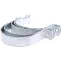 Unistrut Hot Dip Galvanised Steel Pipe Clamp 32mm Width, 14mm Fixing Hole Diameter, 150mm Length SS 2 K