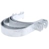 Unistrut Hot Dip Galvanised Steel Pipe Clamp 32mm Width, 14mm Fixing Hole Diameter, 150mm Length SS 2 K
