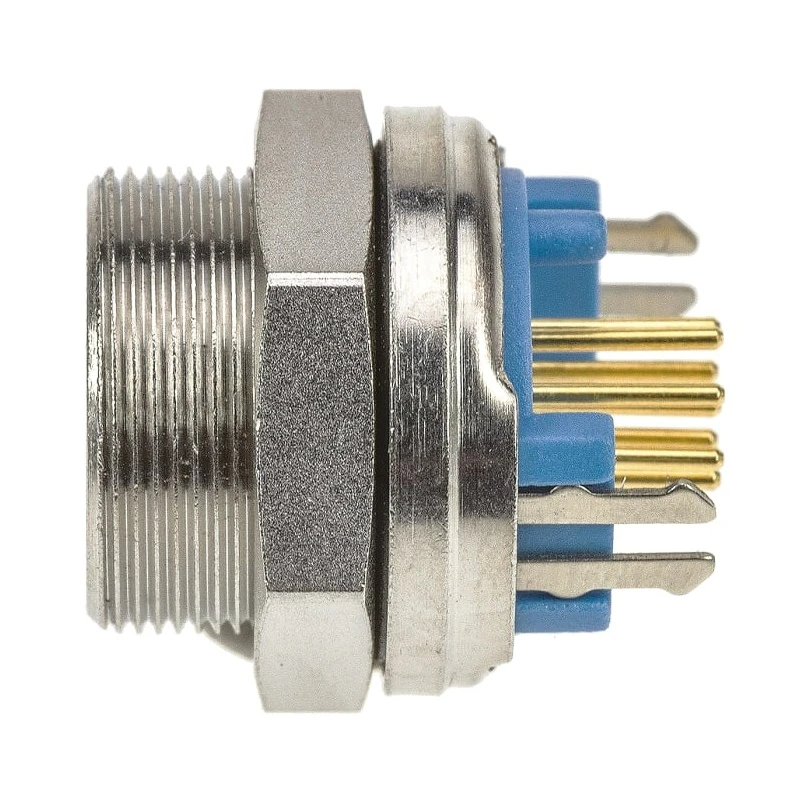 TE Connectivity TRIAD 01 Circular Connector, 8 Contacts, Panel Mount, Subminiature Socket Female, , 60V, 1A, Solder IP65