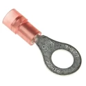RS PRO Insulated Ring Terminal M6 Stud Size 22 AWG to 16 AWG Wire Size Nylon Insulation Red 267-3593