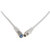 TE Connectivity Female 5 way Straight to Male 5 way Straight Sensor Actuator Cable 3 m 3-1437720-1