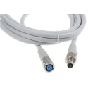 TE Connectivity Sensor Actuator Cable Female 8 way Straight to Male 8 way Straight 3 m 3-1437720-8