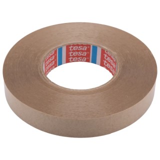Tesa White Double Sided Plastic Tape 25mm x 50 m, 0.225mm Thickness, 13.6N/cm Adhesion Strength, 38N/cm 04970-00151-00