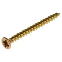 RS PRO Pozidriv Countersunk Steel Wood Screw Passivated Zinc Plated 3.5 mm Thread 40 mm Length 263-1842