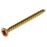 RS PRO Pozidriv Countersunk Steel Wood Screw Passivated Zinc Plated 3.5 mm Thread 40 mm Length 263-1842