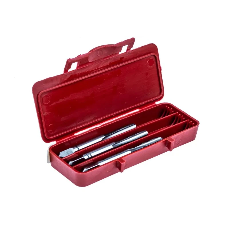 Dormer Tap Set M4 Thread Metric Standard Hand Tap, 3 Pieces, Straight Flute, HSS Material E100M4NO8
