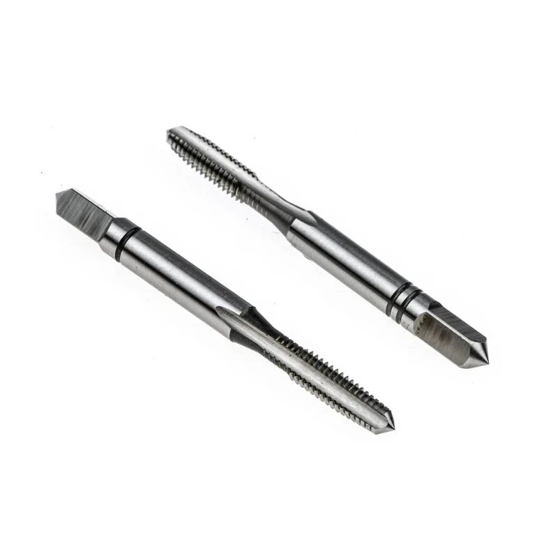 Dormer Tap Set M4 Thread Metric Standard Hand Tap, 3 Pieces, Straight Flute, HSS Material E100M4NO8