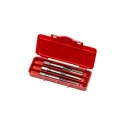 Dormer Tap Set M4 Thread Metric Standard Hand Tap, 3 Pieces, Straight Flute, HSS Material E100M4NO8
