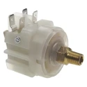 Herga Pressure Sensor 552 mbar to 1.24 bar Relay Output 250V AC 6742-0037