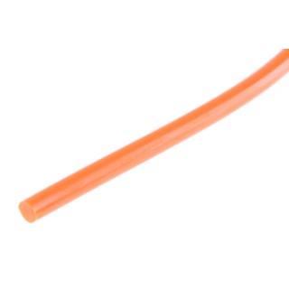RS PRO Orange Round Polyurethane Belt 5 mm Diameter 30 m Length for 34 mm Minimum Pulley Diameter 259-6531