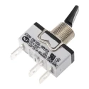 APEM Toggle Switch Panel Mount On-On SPST Tab Terminal 24V DC 250V AC 636NH/2