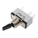 APEM Toggle Switch Panel Mount On-On SPST Tab Terminal 24V DC 250V AC 636NH/2