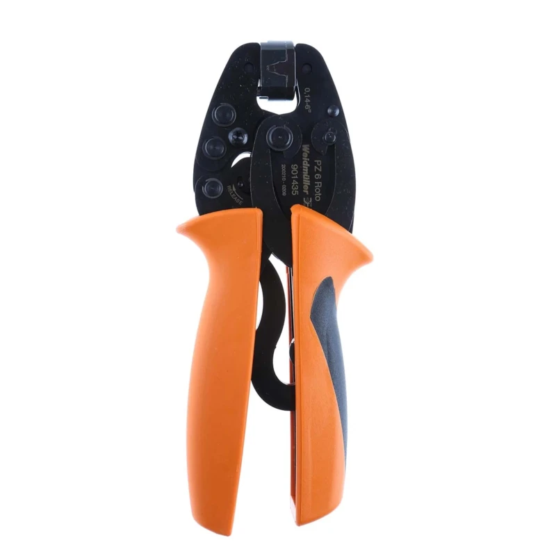 Weidmüller PZ 6 Roto Crimp Tool Trapezoidal Crimp for Wire Ferrules 200mm Length 0.14-6mm² Cross-Section 9014350000