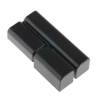 Southco Zinc Barrel Hinge, Chrome Plated, Black Powder Coated, Polished Satin Chrome Finish 96-50-510-50