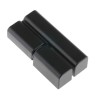 Southco Zinc Barrel Hinge, Chrome Plated, Black Powder Coated, Polished Satin Chrome Finish 96-50-510-50