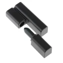 Southco Zinc Barrel Hinge, Chrome Plated, Black Powder Coated, Polished Satin Chrome Finish 96-50-510-50