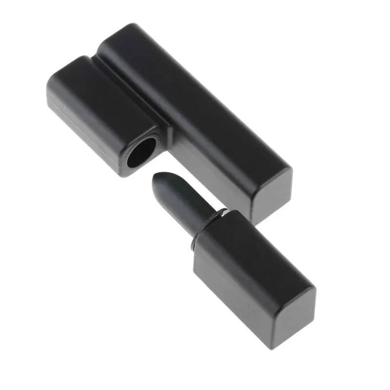 Southco Zinc Barrel Hinge, Chrome Plated, Black Powder Coated, Polished Satin Chrome Finish 96-50-510-50
