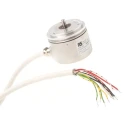 Kubler RI58-O Series Incremental Encoder 5V DC, 1024 PPR, Push Pull Output, Solid Shaft 6 mm, IP65, IP64 RS58-O/1024AS.41RB