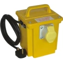 Carroll & Meynell Portable Safety Isolating Site Transformer 500 VA, 230 V ac Primary, ±55 V ac Secondary, 4 A Output CM10001