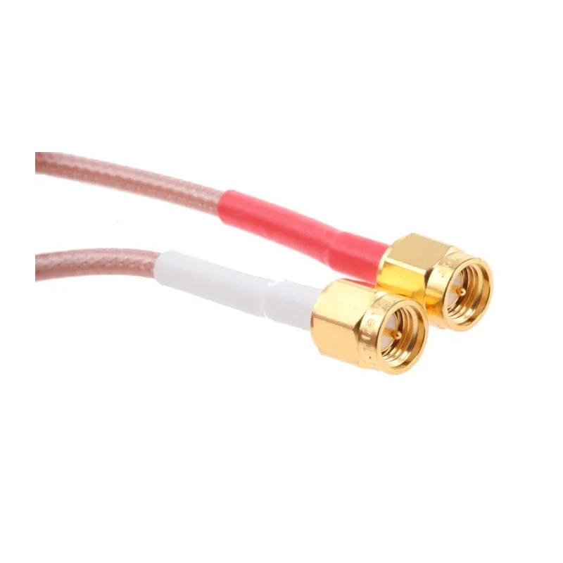 Times Microwave SMA Series RG316 1 m Coaxial Cable 50 Ω, Silver Plated Copper Clad Steel Conductor RG316