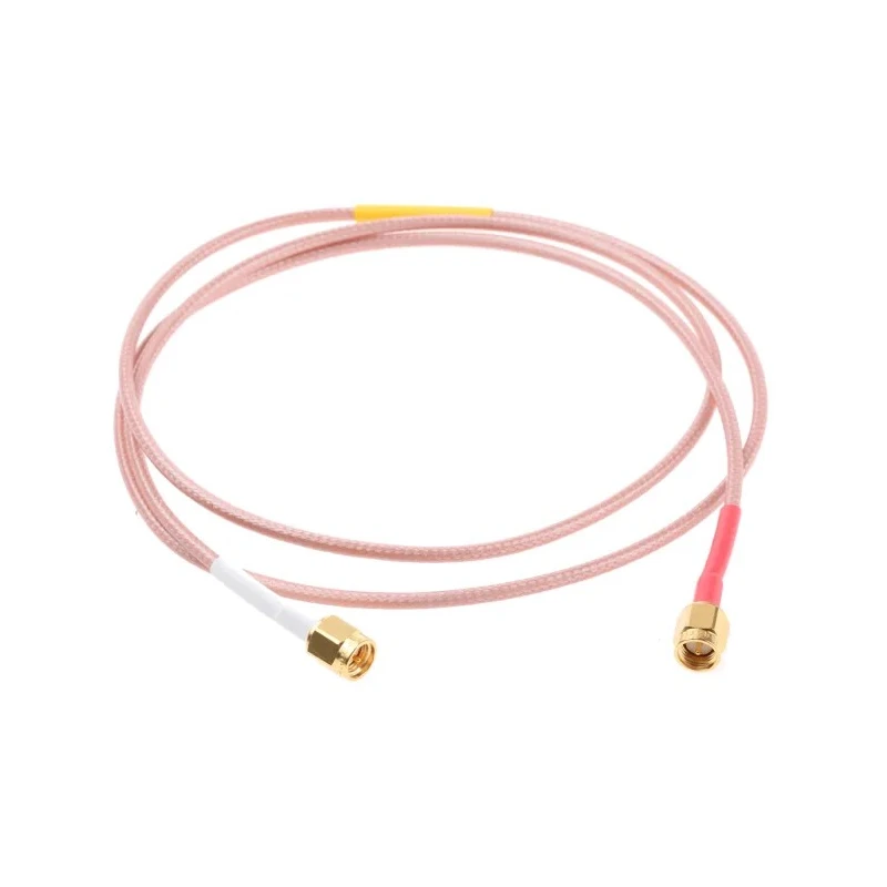 Times Microwave SMA Series RG316 1 m Coaxial Cable 50 Ω, Silver Plated Copper Clad Steel Conductor RG316