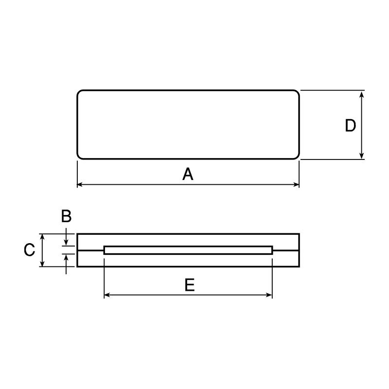 Wurth Elektronik Openable Flat Cable Ferrite Split Flat Core 2 mm Internal Height 34 mm Internal Width 74272590