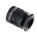 PMA Conduit Fitting Black Polyamide 6, 36 mm Nominal Size, Thread M40, IP68 Rating BVNV-M406