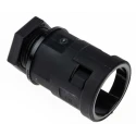 PMA Black Polyamide 6 Conduit Fitting, Nominal Size 17 mm, Thread Size M20, IP68 Rated BVNV-M207